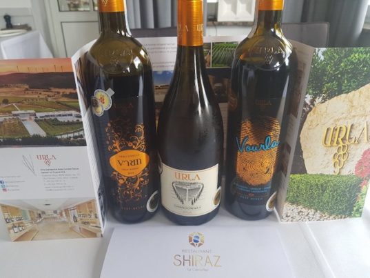 Das Restaurant Shiraz überraschte mit einer Weinprobe