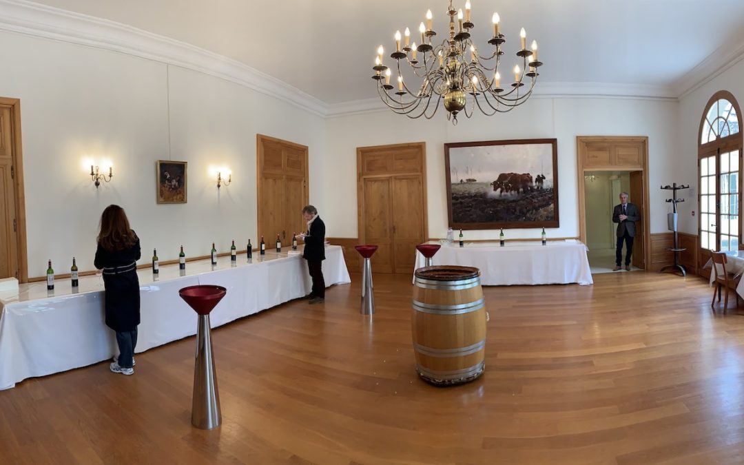 Tastingraum im Pomerol April 2019