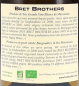 Preview: Bret Brothers 2023 Macon-Chardonnay Flaschenetikett Rückseite