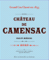 Preview: Label Chateau Camensac 2020 Haut Medoc