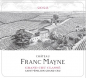 Preview: Label Chateau Franc Mayne 2023 Saint Emilion