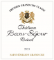 Preview: front Chateau Beau Sejour Becot 2023 Saint Emilion