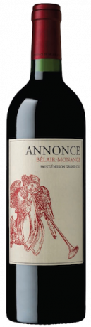 Annonce Belair Monange 2016 Saint Emilion