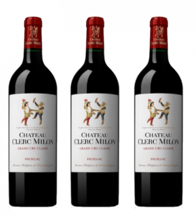 Chateau Clerc Milon Vertikale 2018-2019-2020