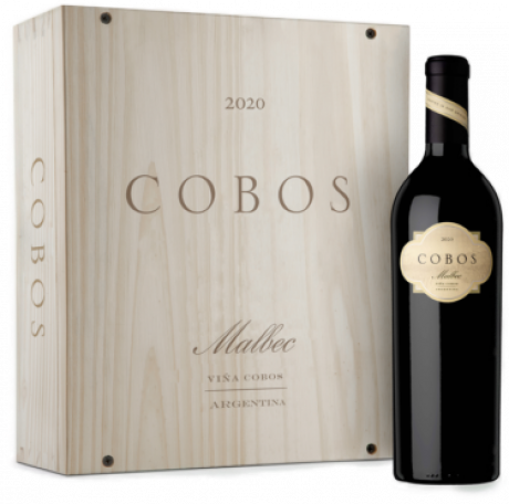 3er Holzkiste Cobos Malbec 2020 Vina Cobos