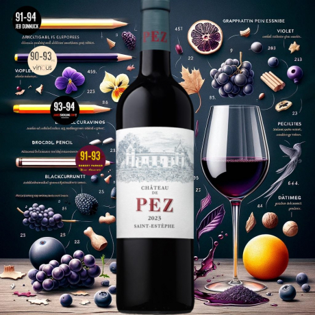 Aromen Chateau de Pez 2023 Saint Estephe