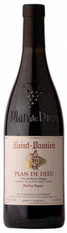 Domaine Saint Damien 2023 Plan de Dieu Vieilles Vignes Cotes du Rhone Villages AOC