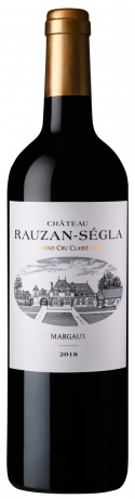 Flasche des Chateau Rauzan Segla Margaux 2018