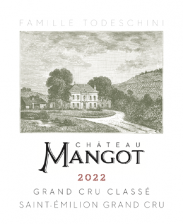 Frontlabel Chateau Mangot 2022 Saint Emilion Grand Cru