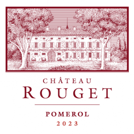 Label Chateau Rouget 2023 Pomerol