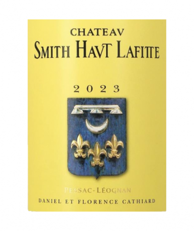 Label Chateau Smith Haut Lafitte 2023 rouge Pessac Leognan