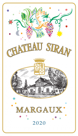 Das Sonderlabel des Chateau Siran 2020 Margaux