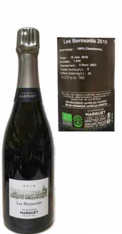 Champagne Marguet Les Bermonts 2018 Grand Cru Brut Nature