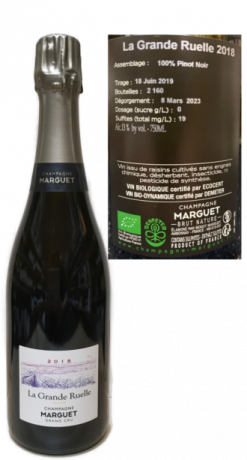 Champagne Marguet La Grande Ruelle 2018 Grand Cru Brut Nature