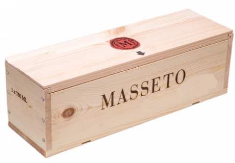 Holzkiste Masseto 2020 Toscana IGT