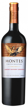 Montes Limited Selection Cabernet Sauvignon Carmenere 2022 je Flasche 10.50€