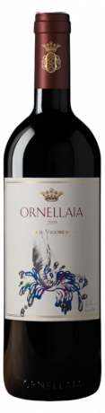 Sonderlabel des Ornellaia 2019 Bolgheri Superiore DOC il vigore