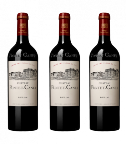 Chateau Pontet Canet Vertikale 2018-2019-2020