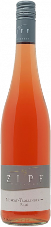 Weingut Zipf Muskat-Trollinger 3 Sterne Rose 2021 | 8.80€ je Flasche