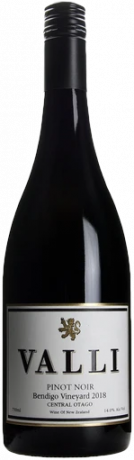 Valli Pinot Noir Bendigo Vineyard2018 Central Otago