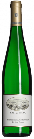 Fritz Haag Brauneberger Juffer Sonnenuhr Riesling Auslese Goldkapsel 2019