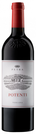 Flasche des Petra Potenti 2019 Cabernet Sauvignon Toscana Rosso IGT