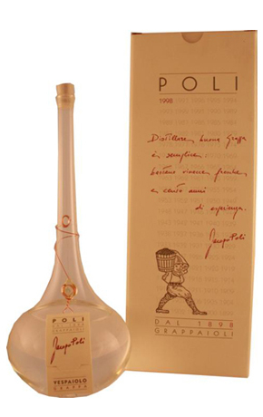 Poli Grappa Vespaiolo Amorosa di Settembre 40% 0.5 Liter