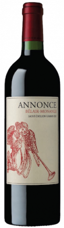 Annonce Belair Monange 2017 Saint Emilion (64,00 EUR / l)