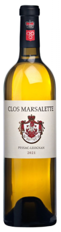 Chateau Clos Marsalette blanc 2023 Pessac Leognan