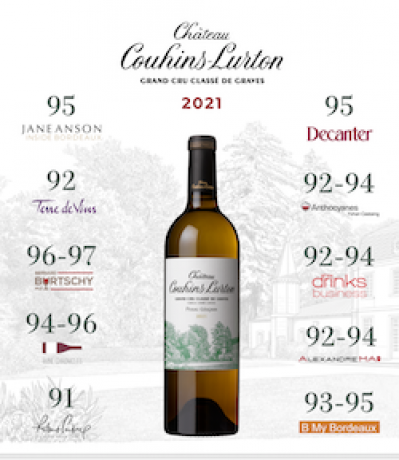 Chateau Couhins-Lurton 2022 blanc Pessac Leognan