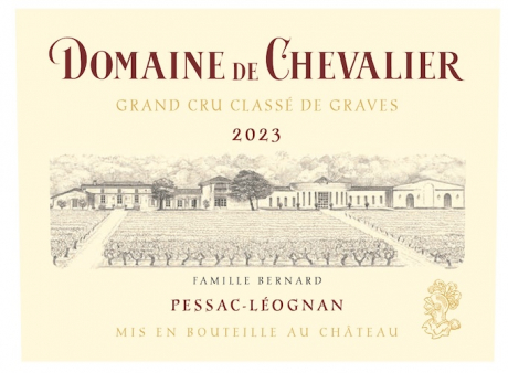 Label Domaine de Chevalier rouge