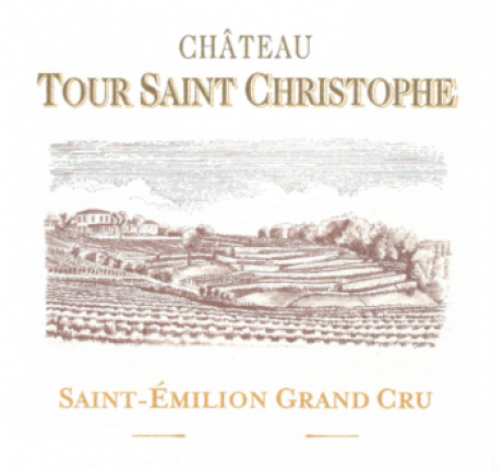 Label Chateau Tour Saint Christophe 2018 Saint Emilion