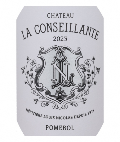 Label des Chateau La Conseillante 2023 Pomerol