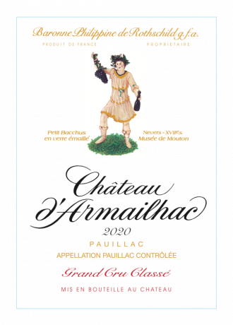 Label Chateau d Armailhac 2016 Paulliac