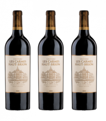 Chateau Les Carmes Haut Brion Vertikale 2019-2020-2021