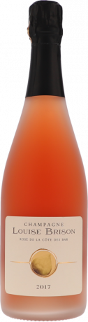 Champagne Louise Brison Rose de la Cote Bar Brut Nature 2017