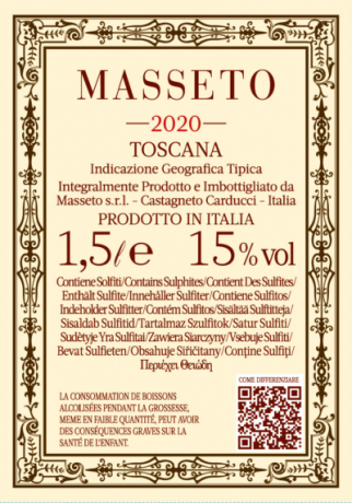 Masseto 2020 Magnum