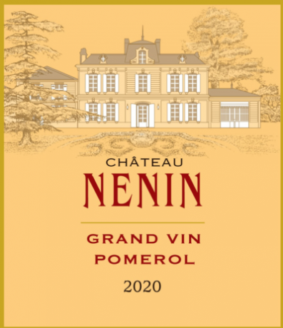 Front Chateau Nenin 2020 Pomerol