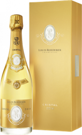 Louis Roederer Champagne Cristal 2014 mit Geschenkverpackung