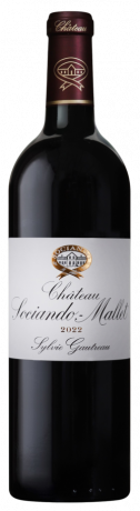 Flasche des Chateau Sociando Mallet 2022 Haut Medoc