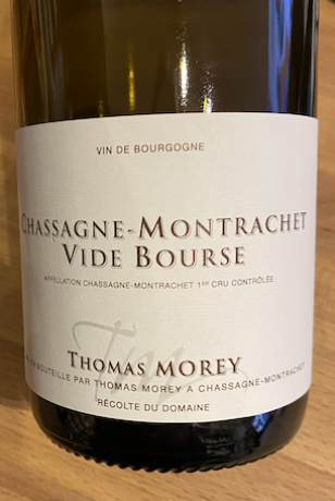 Domaine Thomas Morey 2022 Chassagne-Montrachet 1er Cru Vide Bourse (166,67 EUR / l)