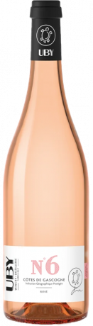 Domaine Uby No 6 Rose Blanc 2023 IGP Cotes de Gascogne