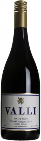 Valli Pinot Noir Waitaki Vineyard 2018 Central Otago