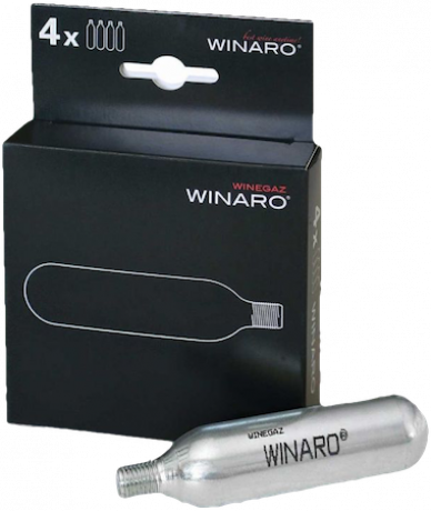 Winaro Winegaz Patronen im 4er Set Argon Gas je Set 29.90€