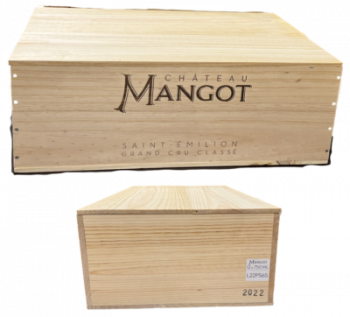 Chateau Mangot 2022 Saint Emilion Grand Cru Classe - 12er Holzkiste