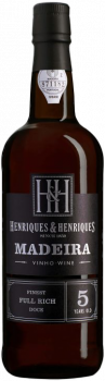 Henriques & Henriques Finest Full Rich 19% vol Sweet Madeira 5 Years