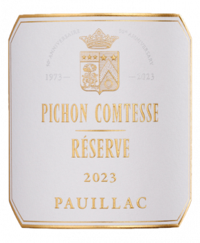 Label Reserve de la Comtesse 2023 Pauillac