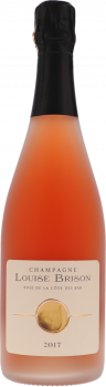 Champagne Louise Brison Rose de la Cote Bar Brut Nature 2017