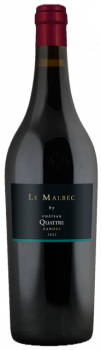 Flasche Le Malbec by Chateau Quattre 2022 Cahors