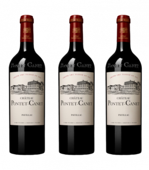 Chateau Pontet Canet Vertikale 2018-2019-2020